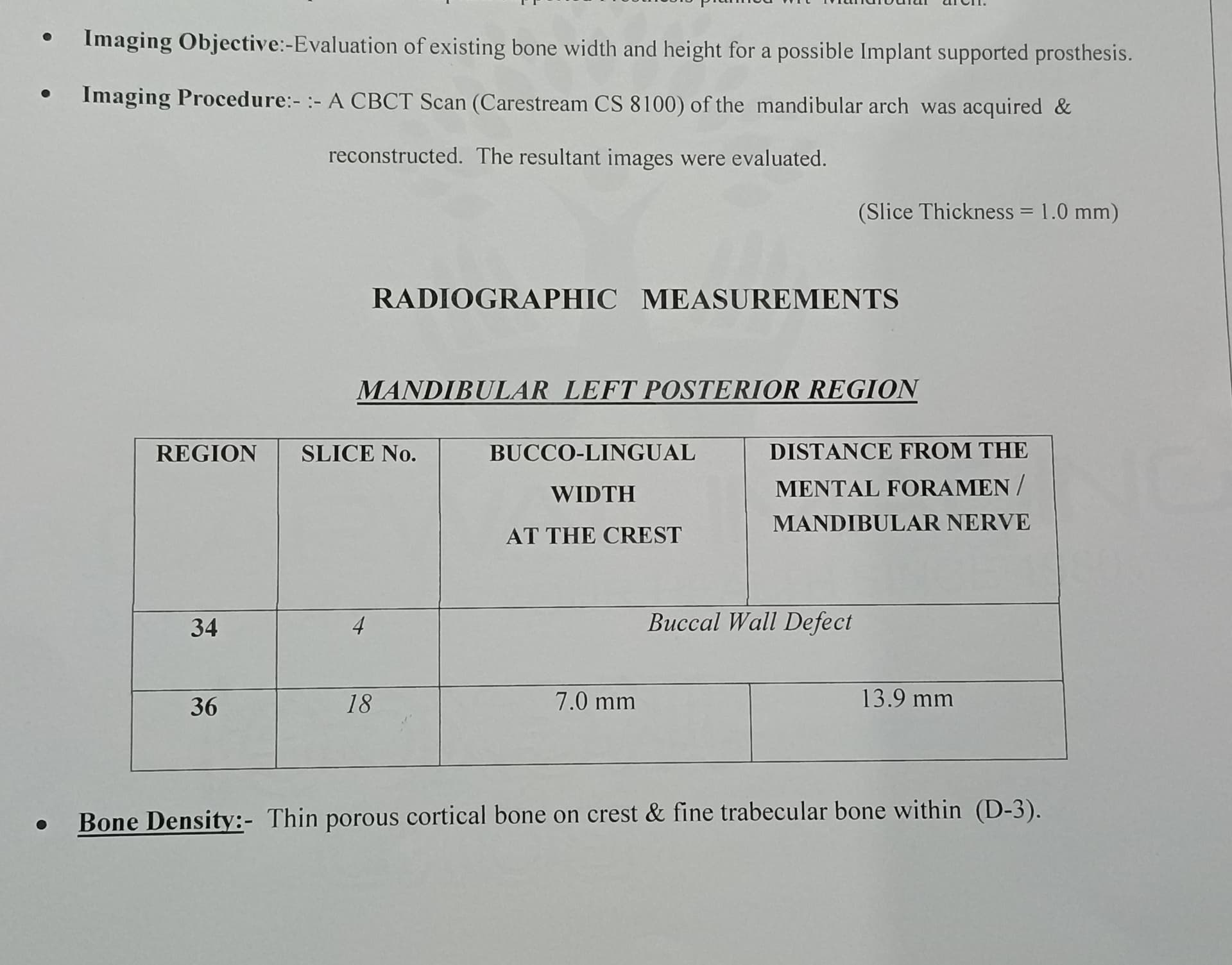 Implant Size for mandibular molar region?